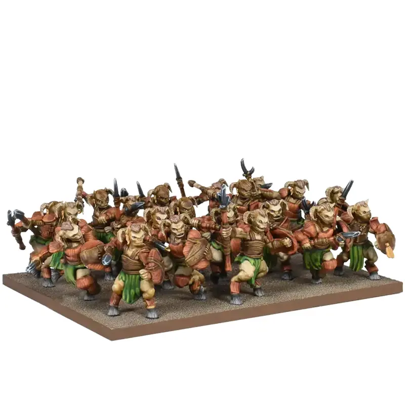 Kings of War Tribal Warriors Regiment