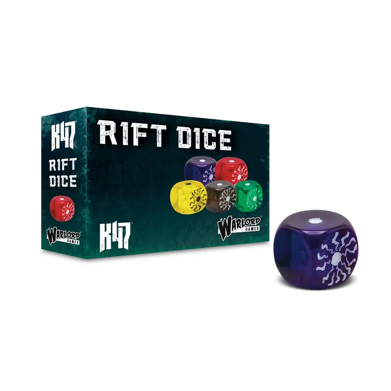 Konflikt 47 Blue Rift Dice Set