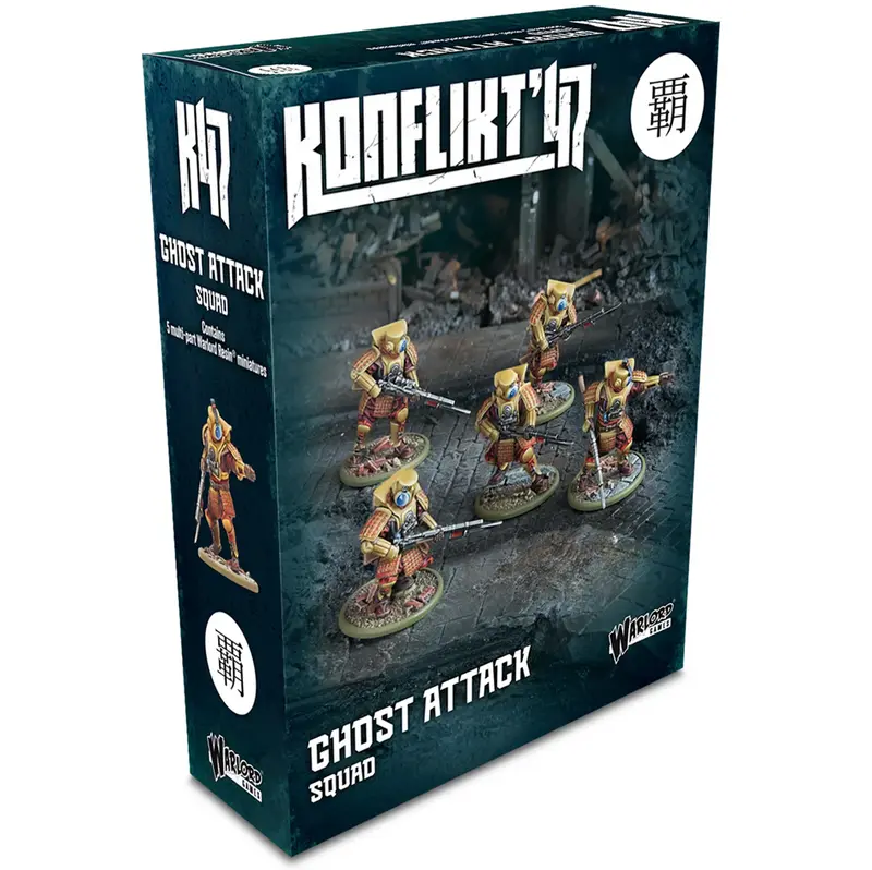 Konflikt ’47 Ghost Attack Squad -5 Figures