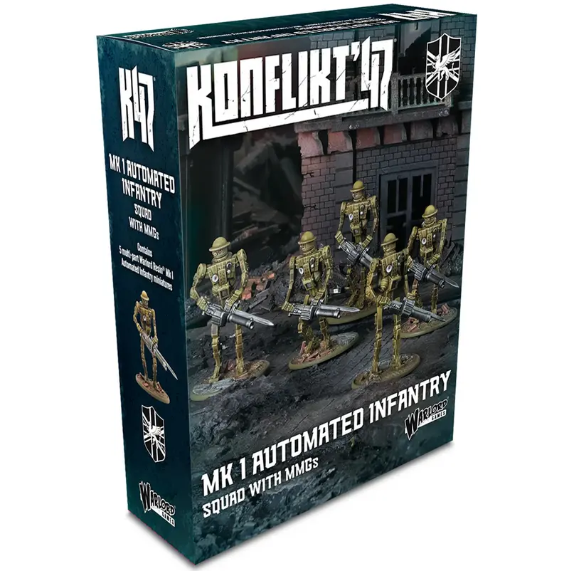 Konflikt ’47 Mk I Automated Infantry Squad with MMGs