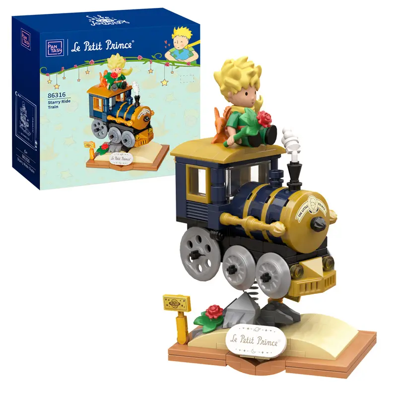 Le Petit Prince™ Starry Ride Train - Pantasy Brick Kit