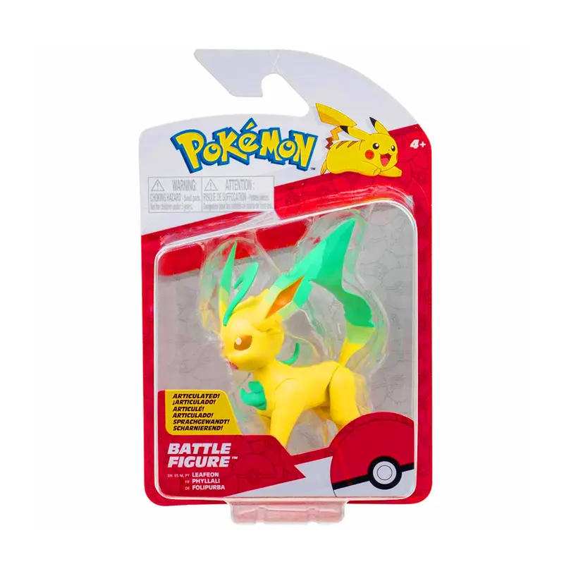 Leafeon Pokémon Battle Figure