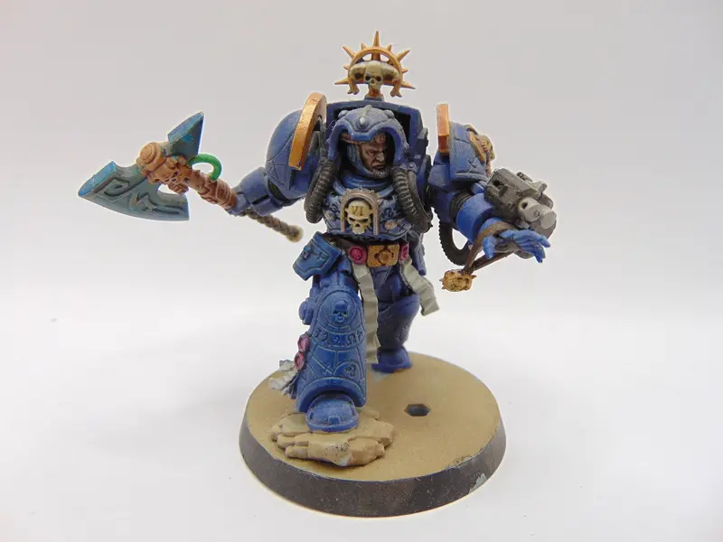 Librarian in terminator Armour