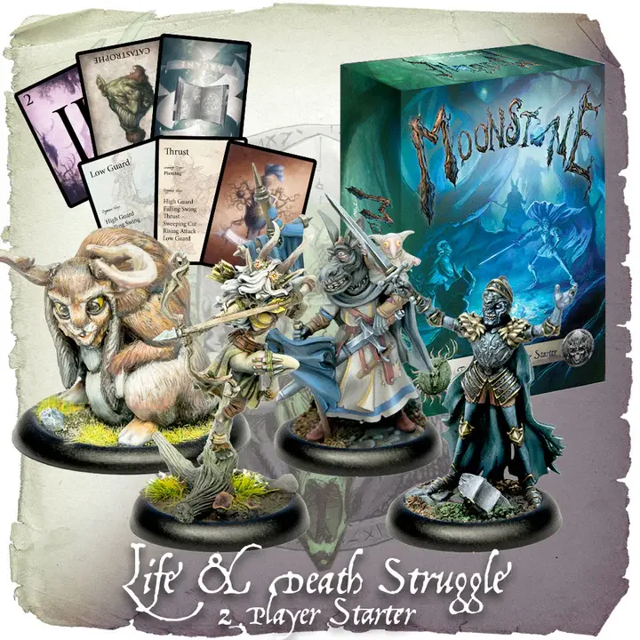 Life & Death Struggle – Moonstone Two Player Starter Set