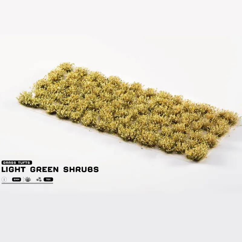 Light Green Shrubs - Gamers Grass