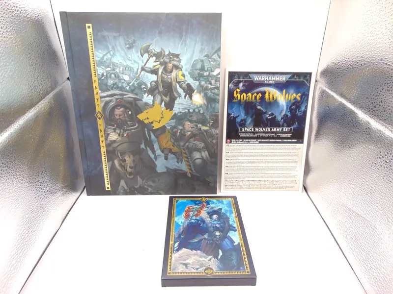 Limited Editon Codex and Cards Space Wolves 40K 10th Edition