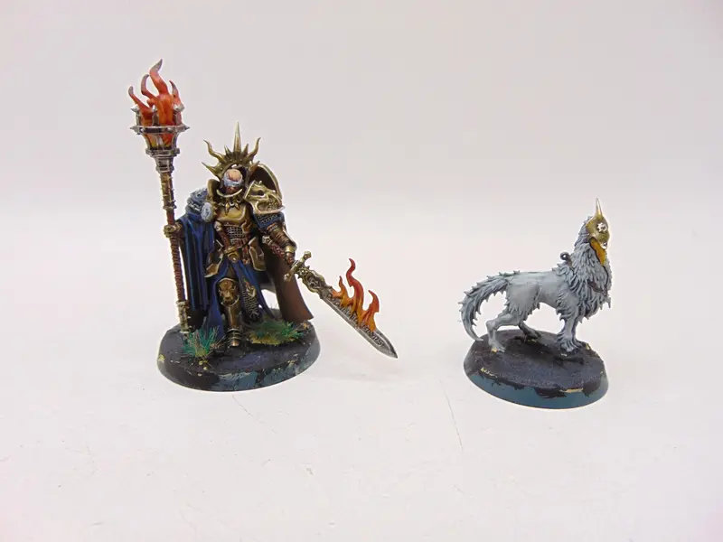 Lord Veritant with Gryph Crow