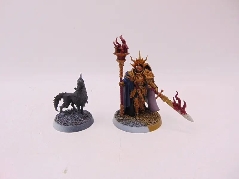 Lord Veritant with Gryph Crow