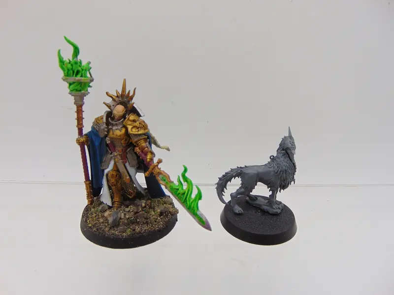 Lord Veritant with Gryph Crow