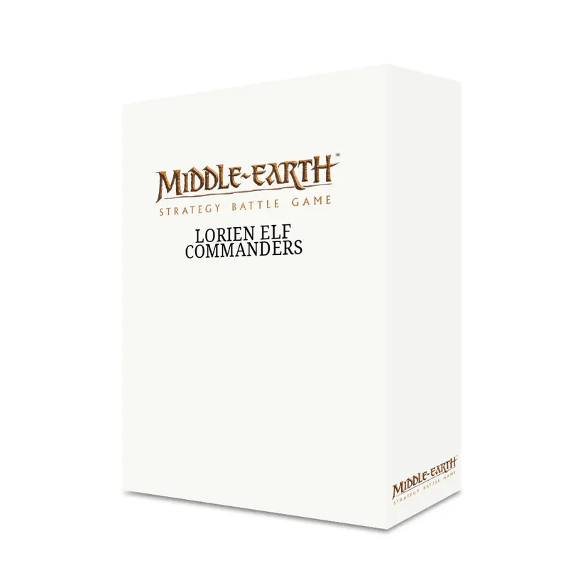 Lorien Elf Commanders - Middle Earth SBG