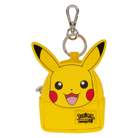 Loungefly Pokémon Pikachu Mini Backpack Bag Charm