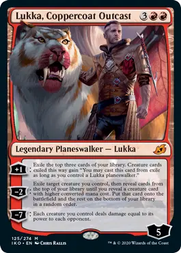 Lukka, Coppercoat Outcast MTG Ikoria - 125
