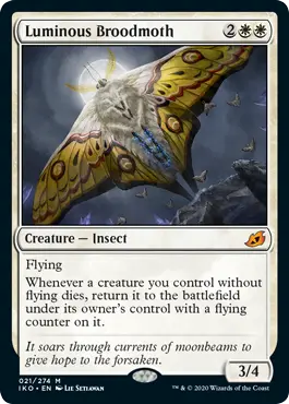 Luminous Broodmoth MTG Ikoria - 021 Non-Foil