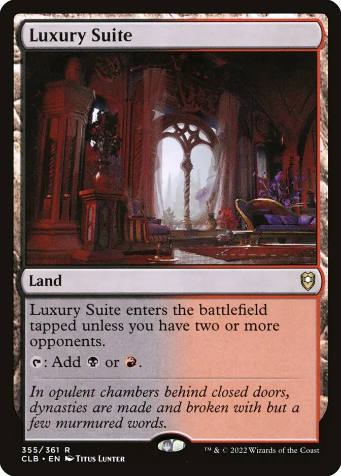 Luxury Suite - Commander Legends #355