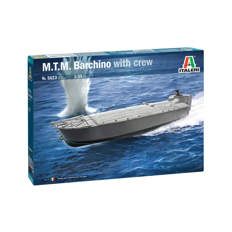 M.T.M. Barchino With Crew  - Italeri 1/35 Scale Model Kit