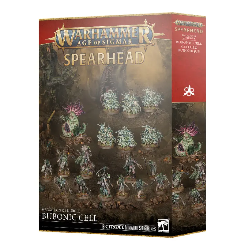 Maggotkin of Nurgle Bubonic Cell Spearhead