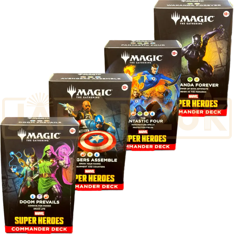 Magic the Gathering Marvel Super Heroes English Commander Deck