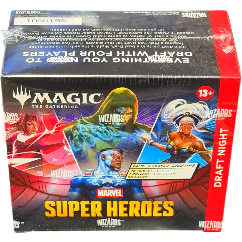 Magic the Gathering Marvel Super Heroes English Draft Night Box
