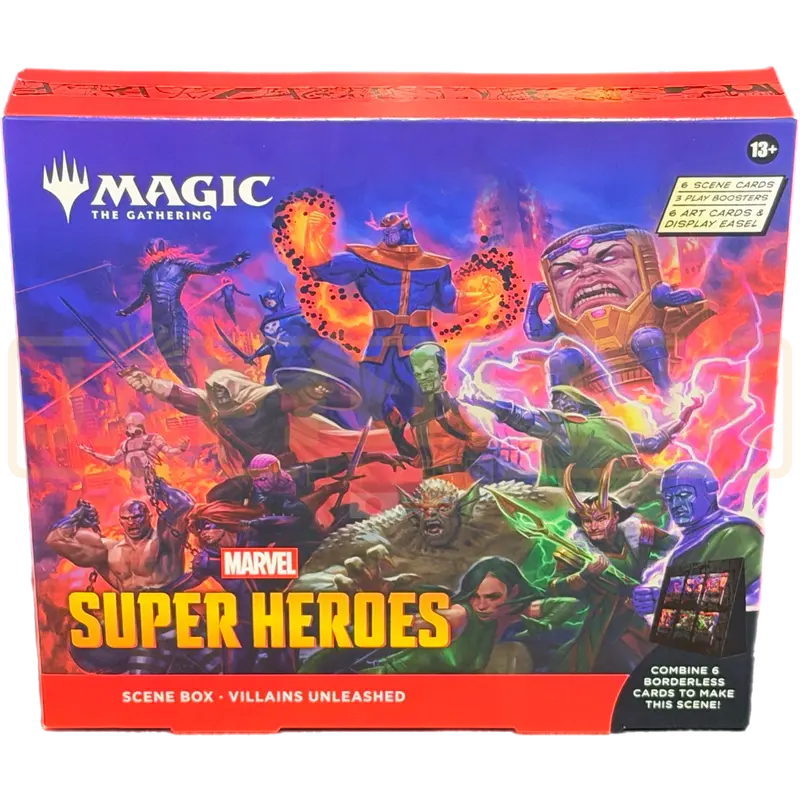 Magic the Gathering Marvel Super Heroes United English Scene Box