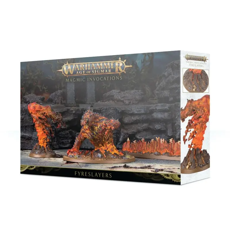 Magmic Invocations - Fyreslayers Endless Spells (Age of Sigmar)