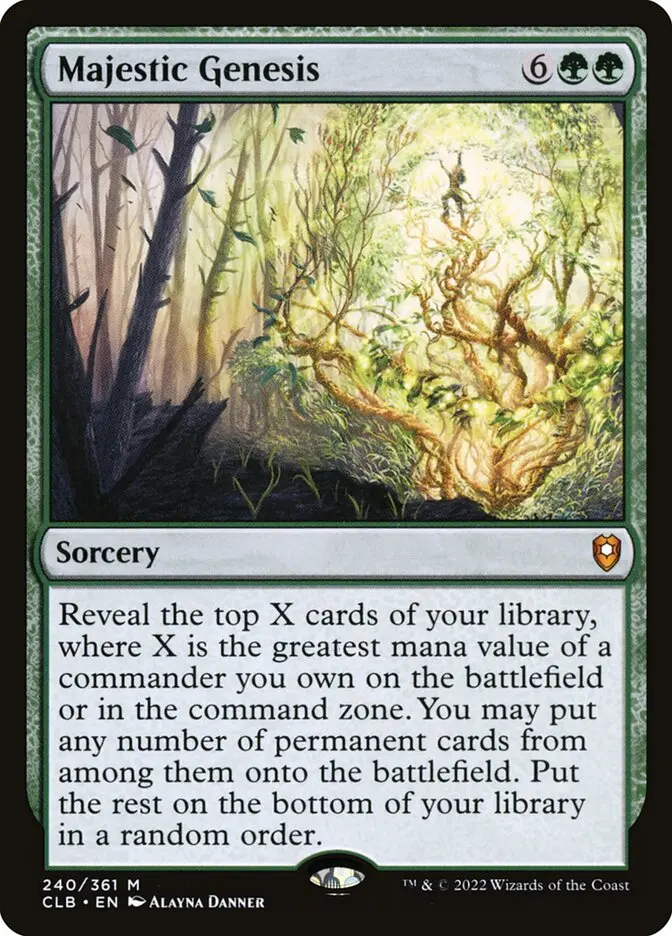 Majestic Genesis - Commander Legends #240