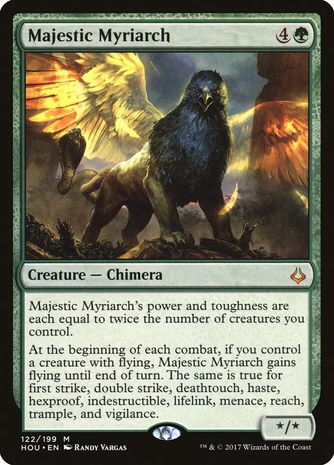 Majestic Myriarch - Hour of Devastation #122