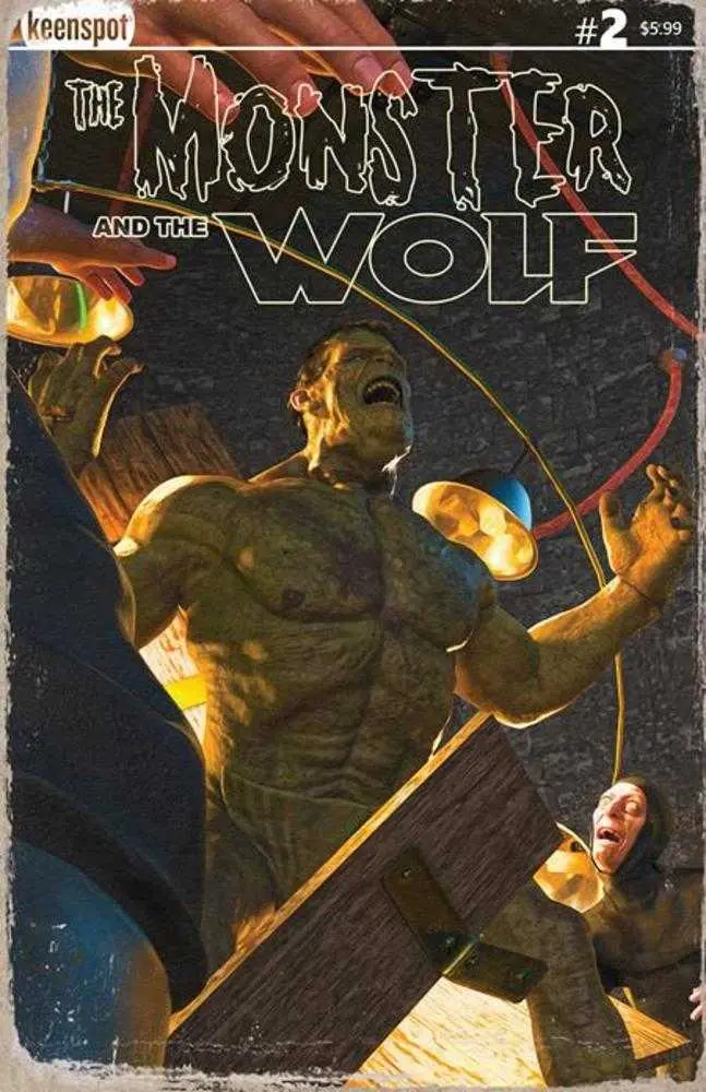 Mark Spears Monsters The Monster & The Wolf #2 Cover A Mark Spears The Modern Prometheus