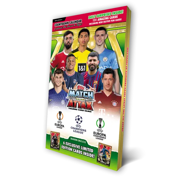 Match Attax 2021/22 Countdown Calendar