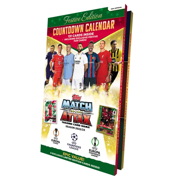 Match Attax 2022/23 Countdown Calendar