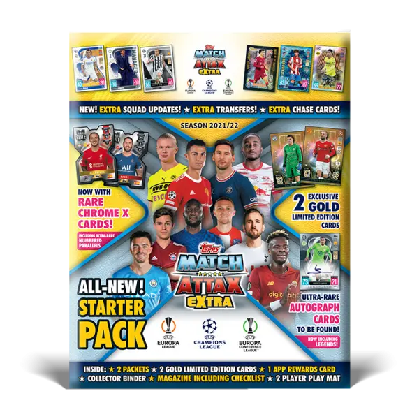 Match Attax Extra Starter Packs 21/22