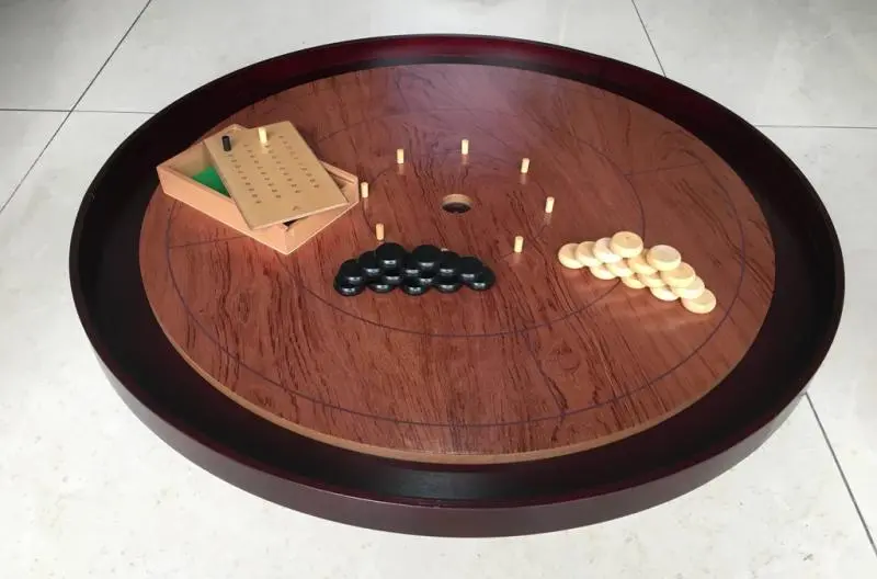 Mayday Games Rosewood Crokinole Board