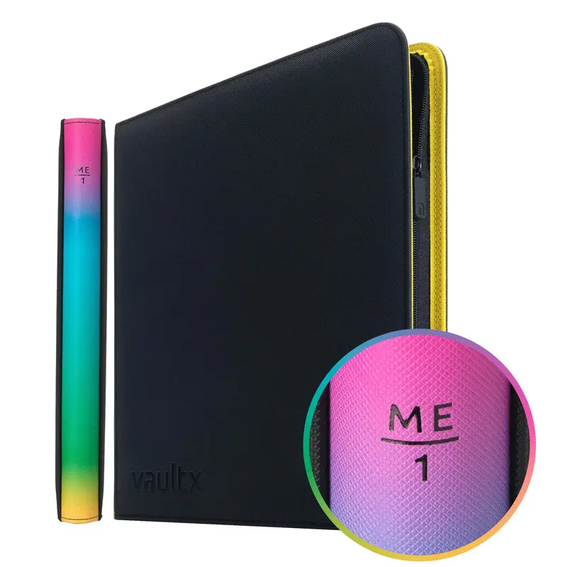 ME1 Unlimited Vaultx 12-Pocket Zip Binder