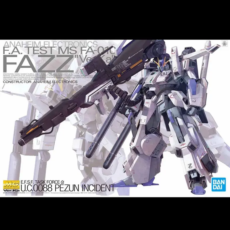 MG Fazz Version Ka – 1/100 Bandai Gunpla