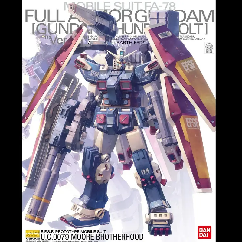 MG Full Armour Gundam (Gundam Thunderbolt) Version Ka – 1/100 Bandai Gunpla