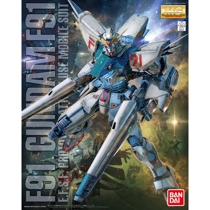 MG Gundam F91 Ver. 2 – 1/100 Bandai Gunpla