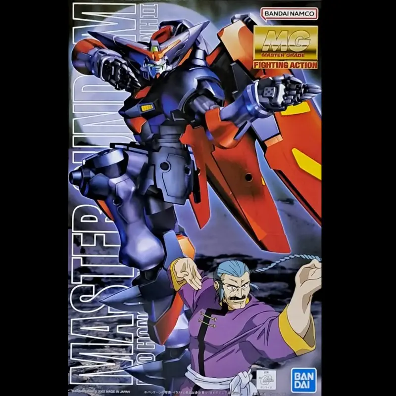 MG Master Gundam Fighting Action  – 1/100 Bandai Gunpla