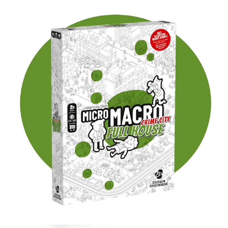 Micro Macro Crime City Full House Detective Game
