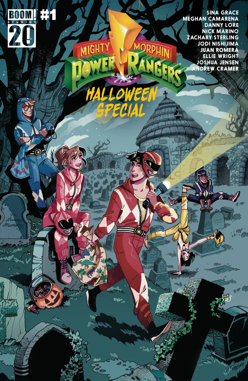 Mighty Morphin Power Rangers Halloween Special #1 B Variant (Dressed, Goux)