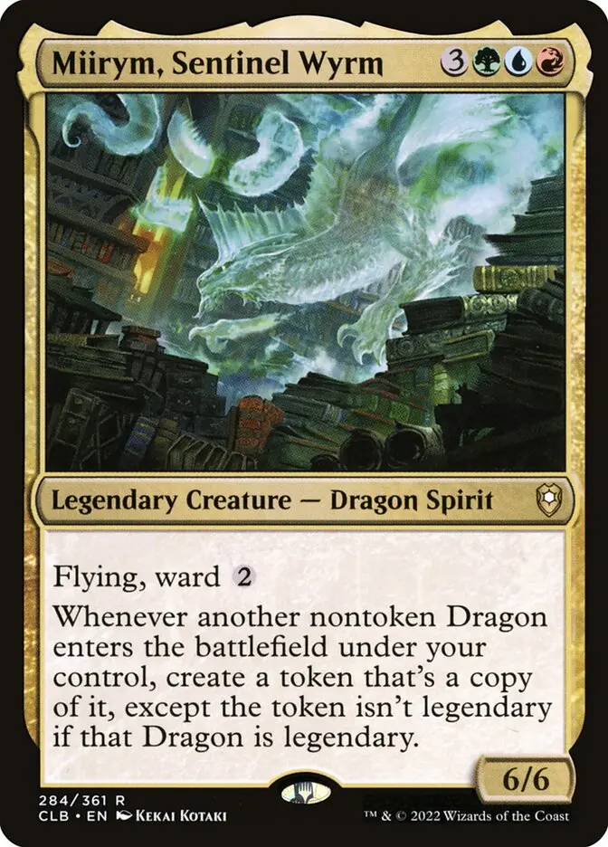 Miirym, Sentinel Wyrm - Commander Legends #284