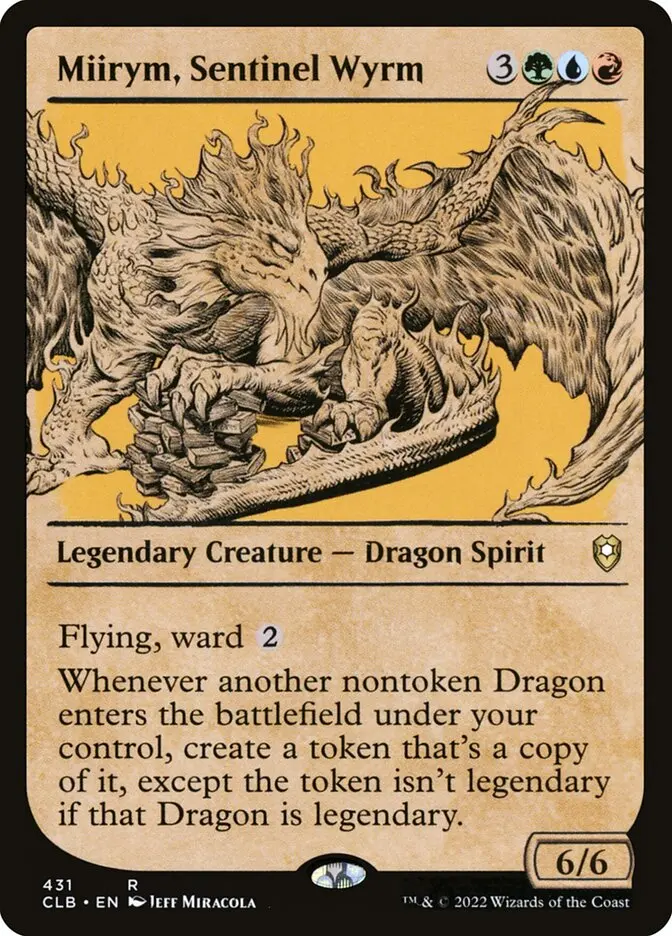 Miirym, Sentinel Wyrm - Commander Legends #431