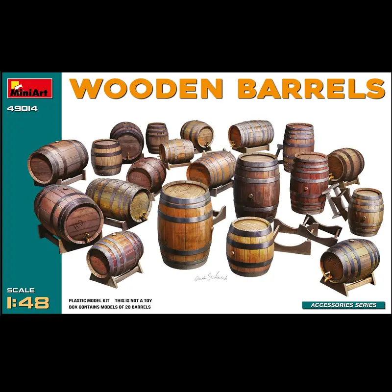 MiniArt Wooden Barrels - 1