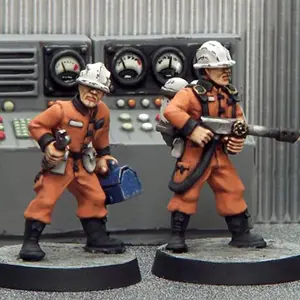 Minion Flamethrower & Technician - Crooked Dice