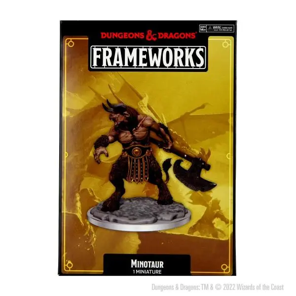 Prepainted Minotaur D&D Mini Monster Menagerie I #43