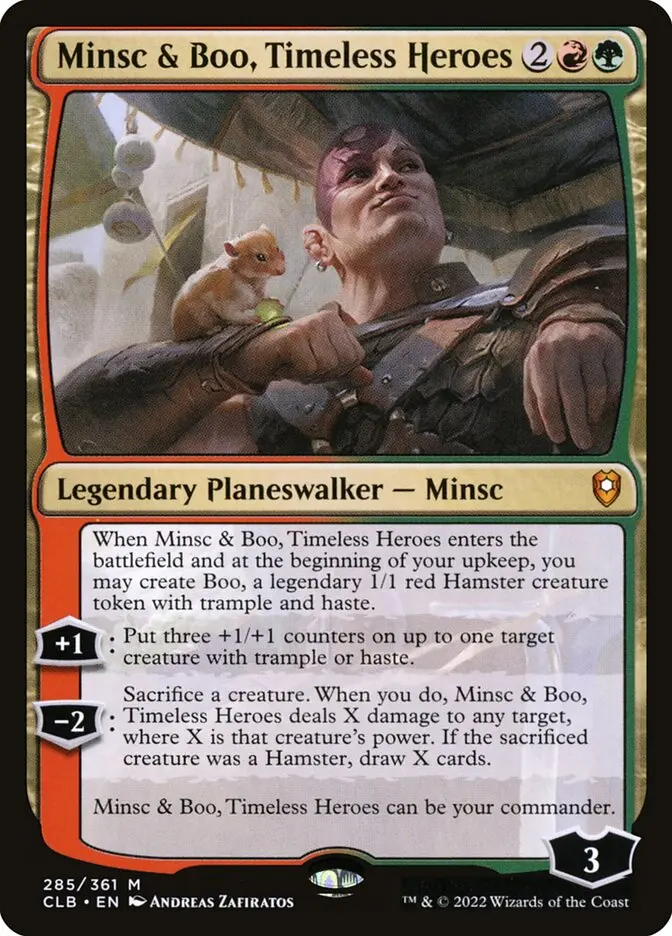 Minsc & Boo, Timeless Heroes - Commander Legends #285