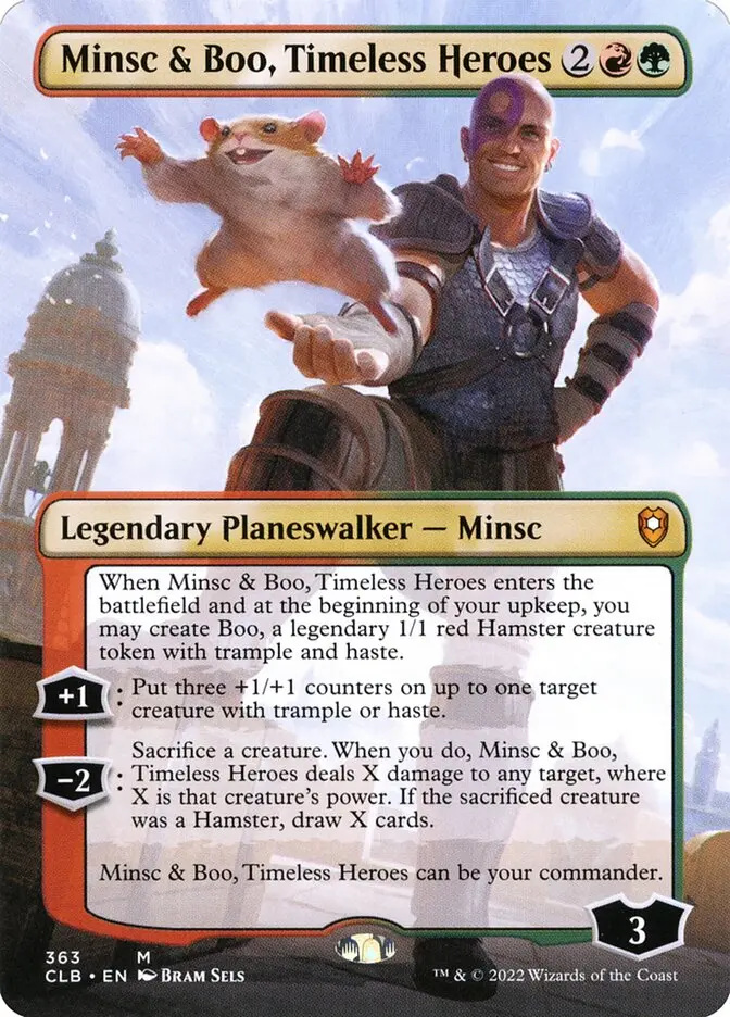 Minsc & Boo, Timeless Heroes - Commander Legends #363