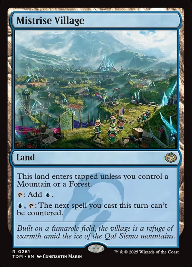 Mistrise Village Tarkir Dragonstorm #261