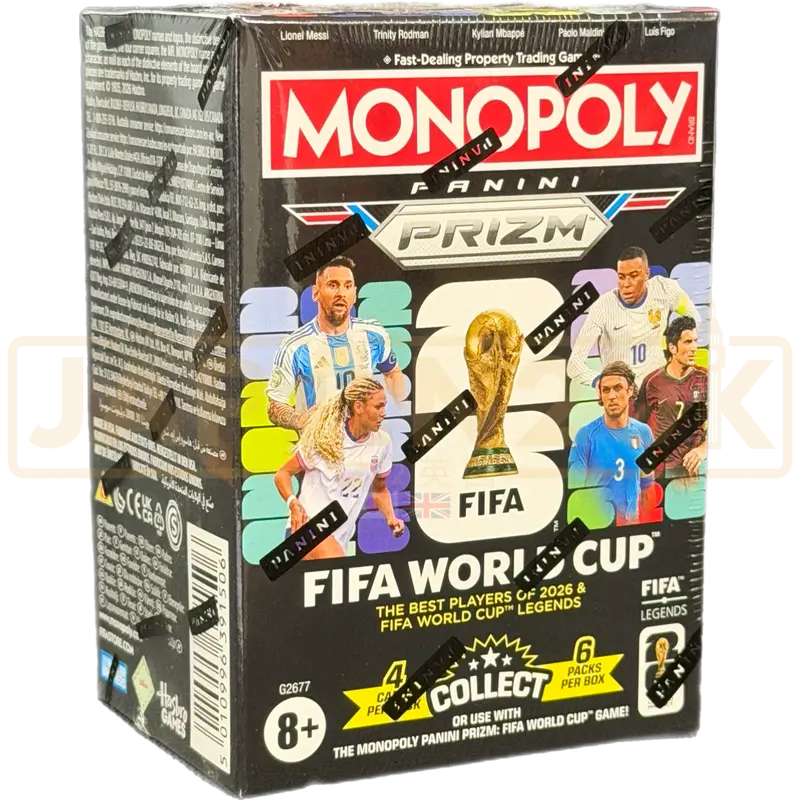 Monopoly Panini Prizm FIFA World Cup English Booster Box