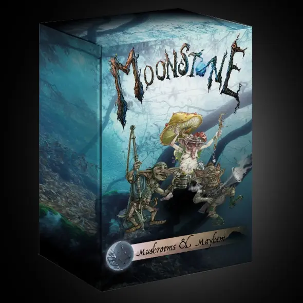 Moonstone Mushrooms and Mayhem Troupe Box