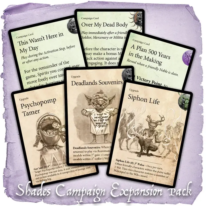 Moonstone Shades Campaign Expansion Pack