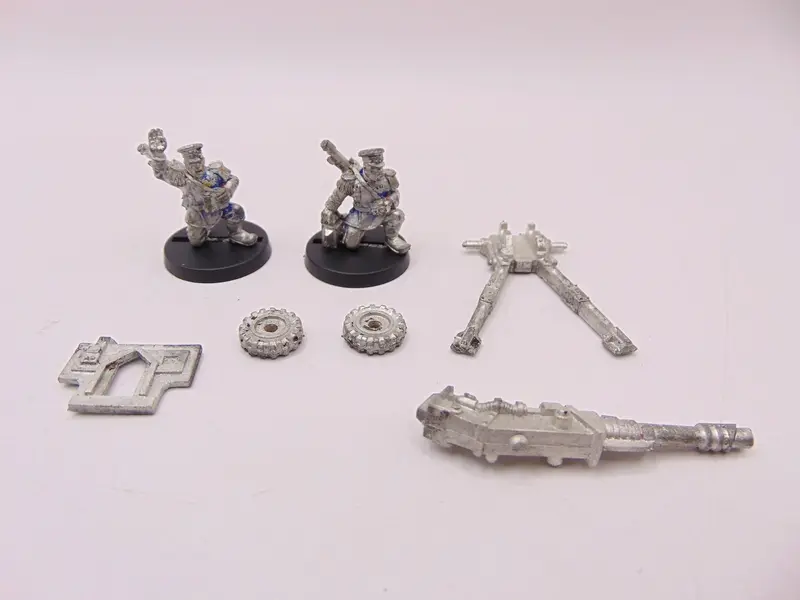 Mordian Iron Guard Lascannon Team